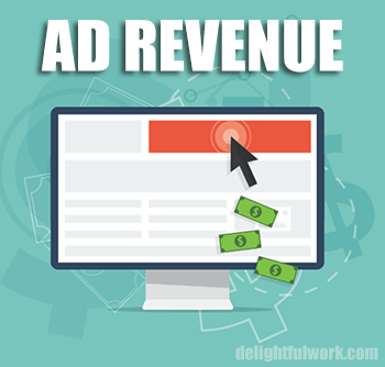 ads income from the blog